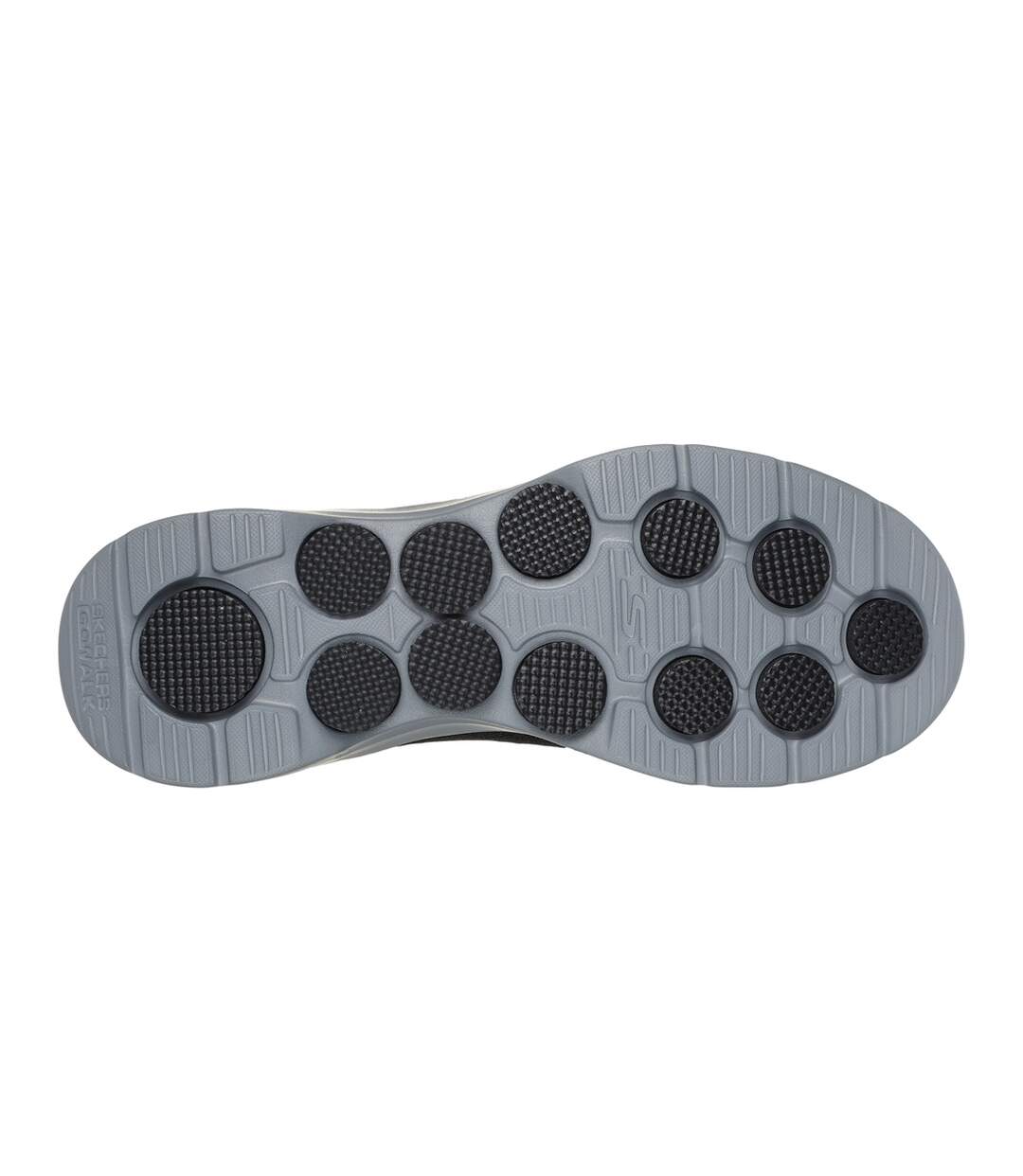Mens go walk 7 slip-on trainers black Skechers-3