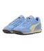Womens/ladies Easy Rider Suede Trainers Blue Yellow Puma-4
