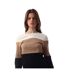 Sweat Motif/style Blocs De Couleurs Fireria Femme Crème Marron Clair Noir Boss-4