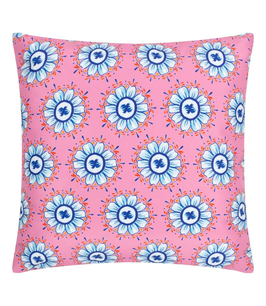 Melhoun abstract floral outdoor cushion cover 43cm x 43cm multicoloured Furn