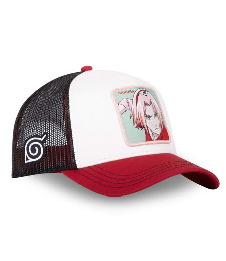 Casquette homme trucker en serge de coton Naruto Shippuden Sakura Capslab