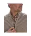 Mens Lincoln Lambswool Full Zip Cardigan Oat Marl WoolOvers-3