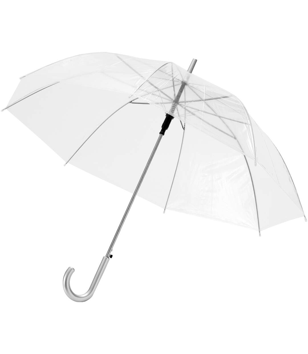 60cm kate parapluie automatique transparent 83 x 98 cm blanc transparant Bullet-1