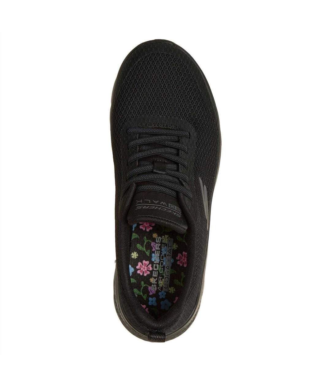 Baskets Go Walk Femme Noir Skechers-3