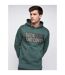 Duck and Cover Mens Quantain Hoodie (Green)