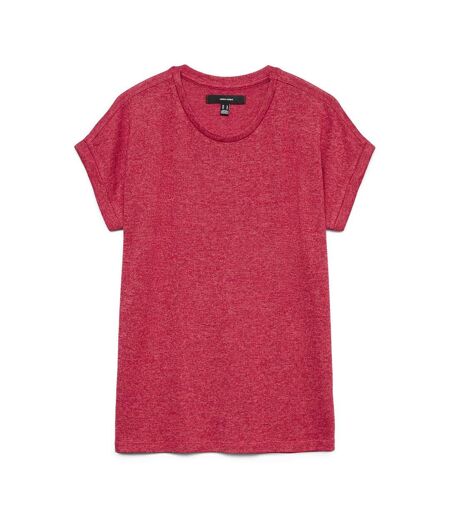 T-Shirt rouge femme vero moda brianna 10291353s