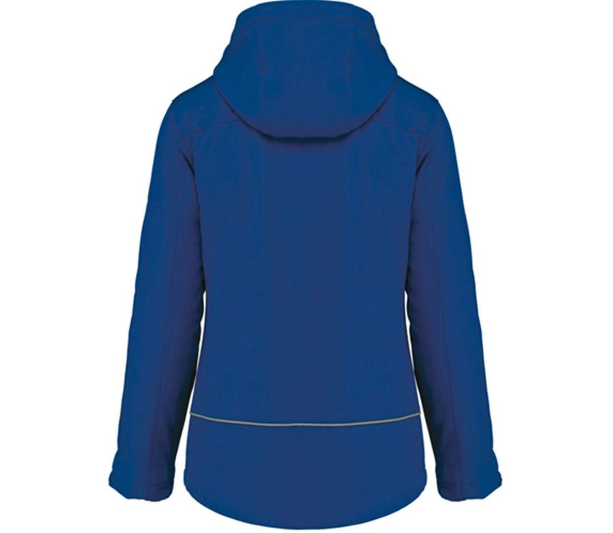 Parka softshell matelassée à capuche - K651 - Femme - bleu roi foncé-3