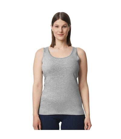 Débardeur Softstyle Femme Gris Chiné Gildan