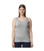 Débardeur Softstyle Femme Gris Chiné Gildan-1