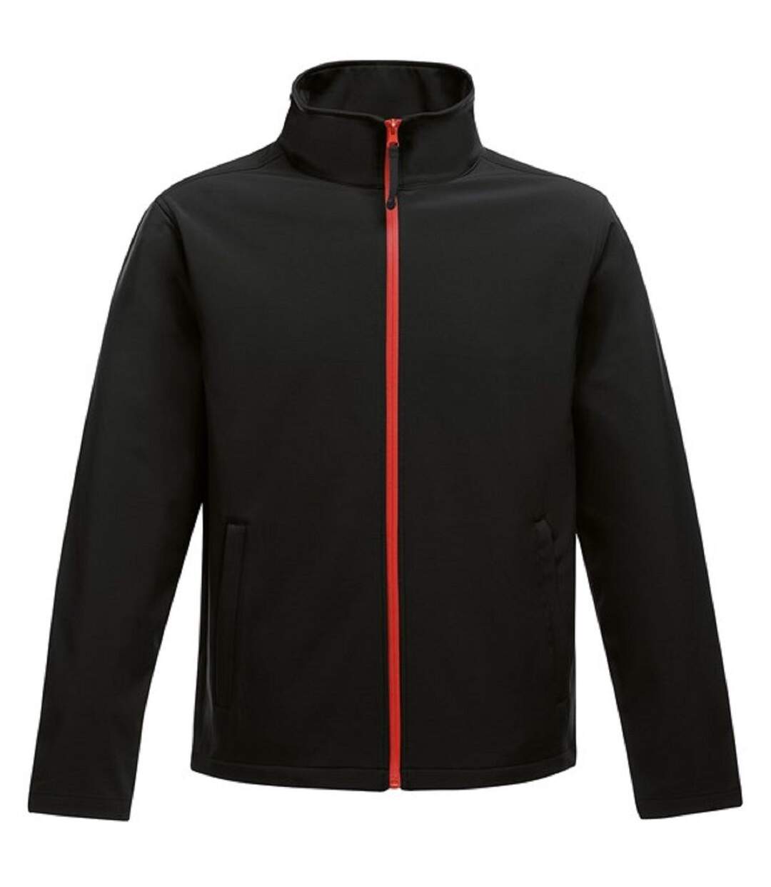 Veste softshell homme - TRA628 - noir et rouge