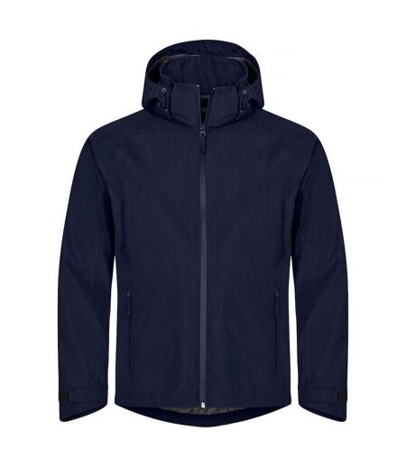 Mens Classic Soft Shell Jacket Dark Navy Clique