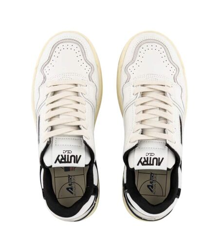 Baskets Motif/style Logo Adulte Blanc Noir Autry