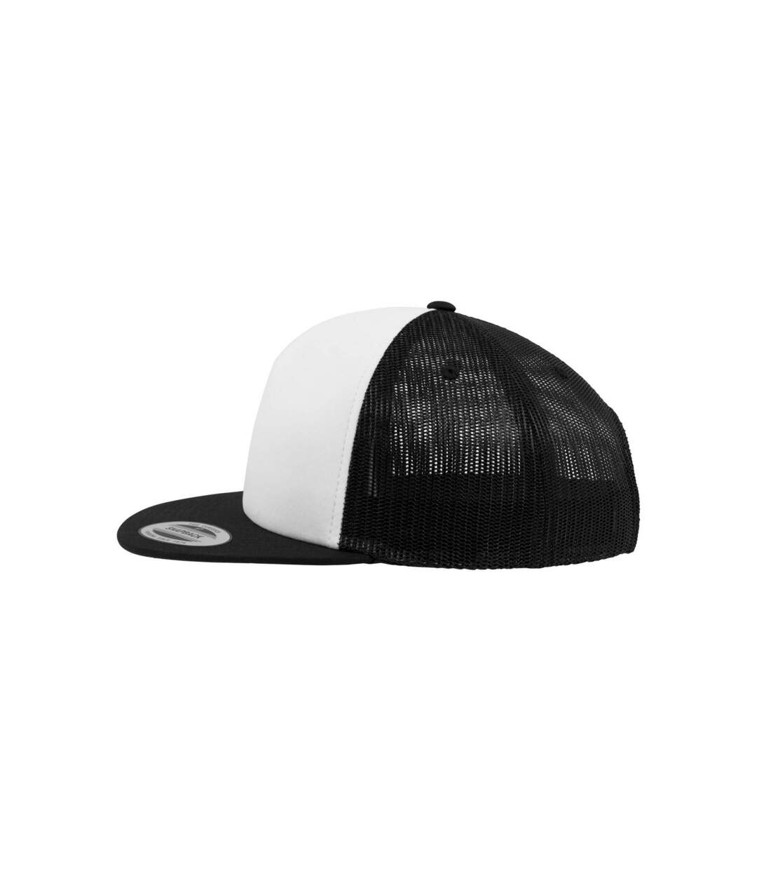 Casquette Trucker Noir Blanc Flexfit-3