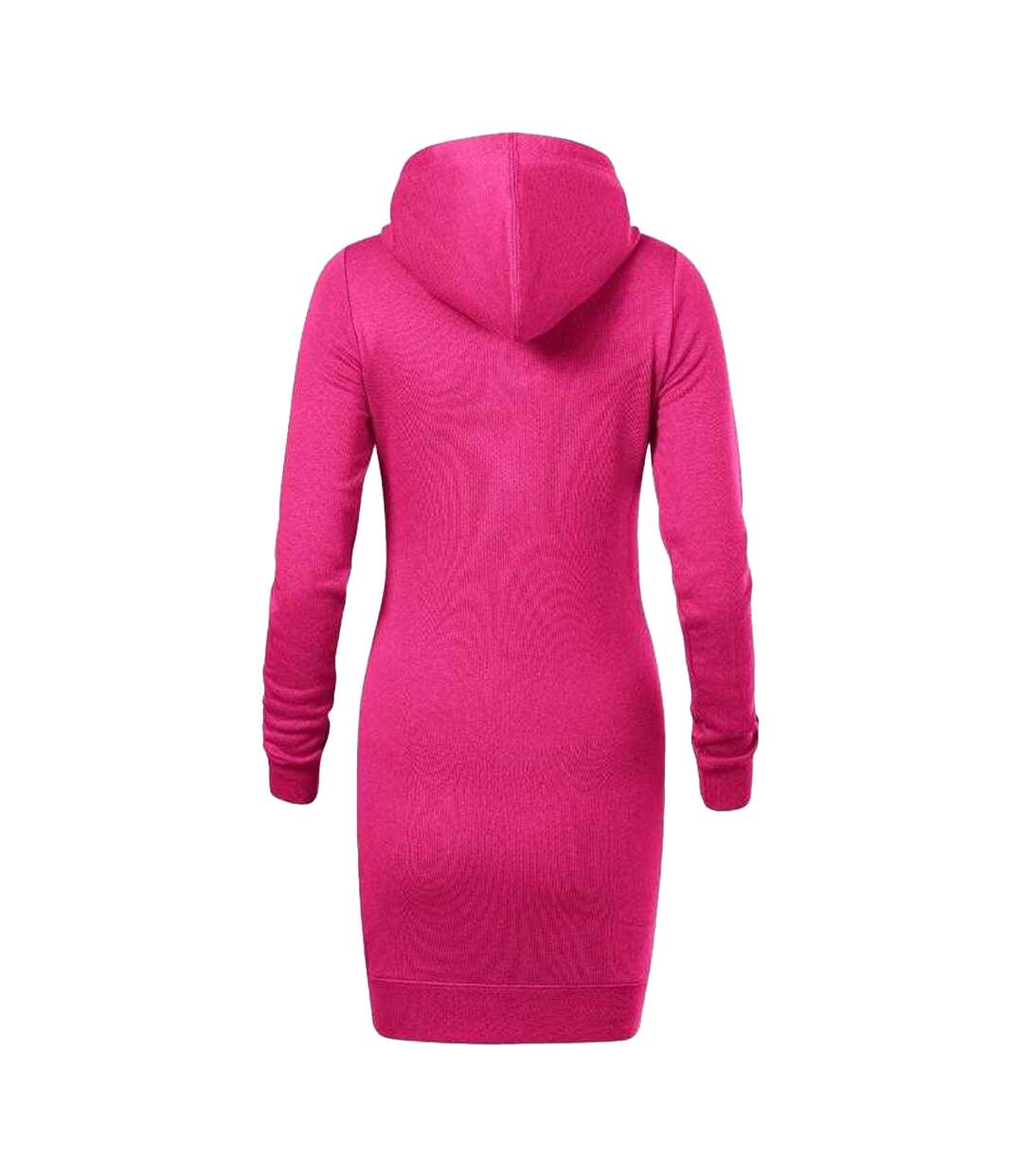 Robe À Capuche Snap Femme Rose Malfini-2