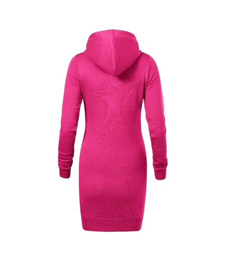 Robe À Capuche Snap Femme Rose Malfini