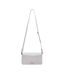 Sienna Embossed Leather Crossbody Bag One Size Ivory Biba-2