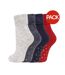 Chaussettes Motif/style Animaux Femme Noir Soxy-1