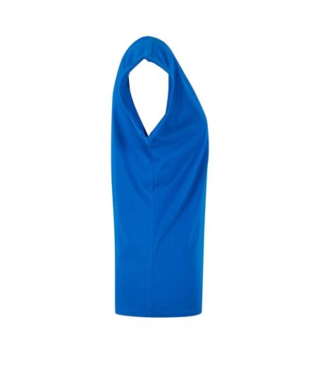 T-shirt Femme Bleu Vif Build Your Brand