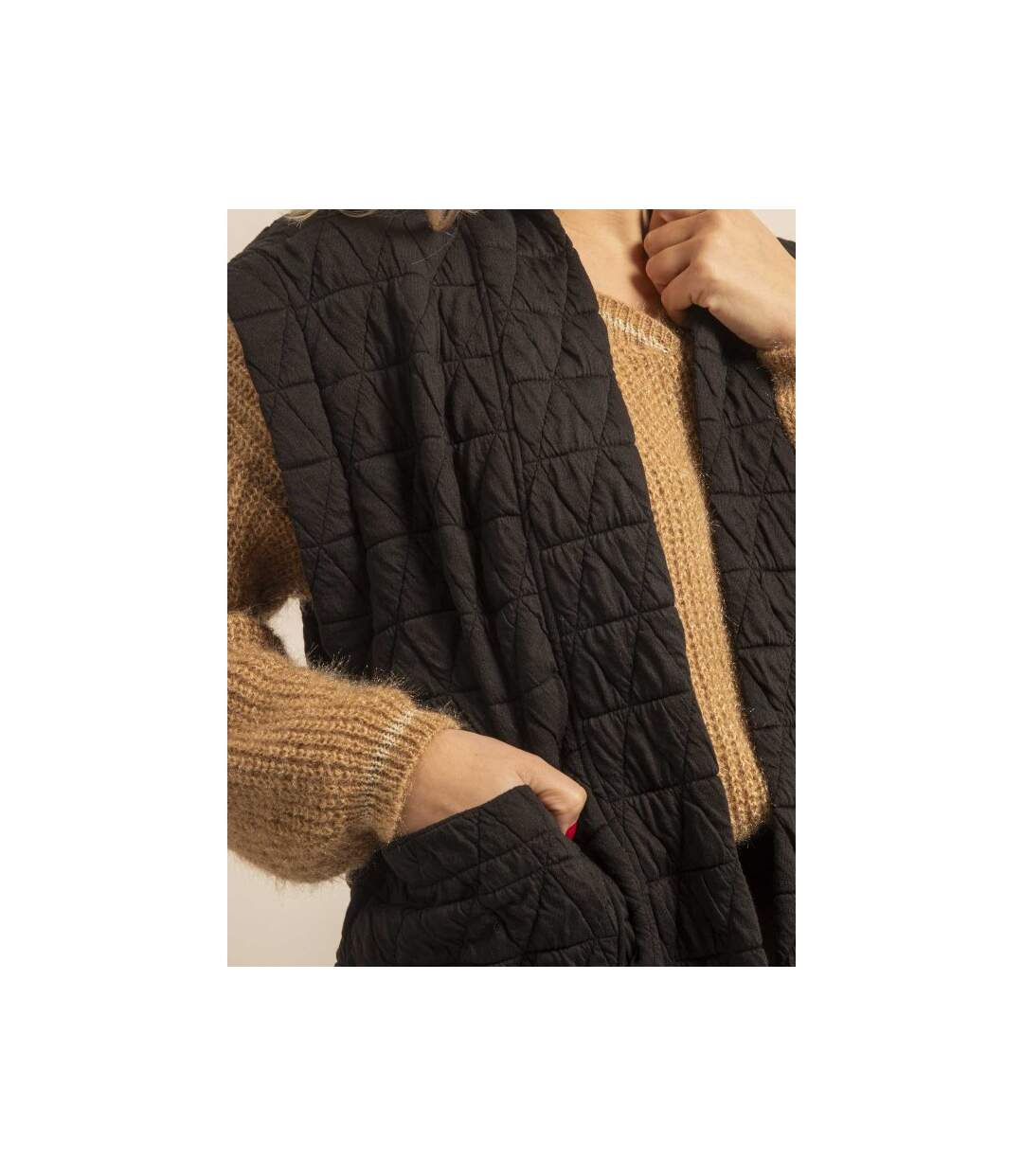 Veste sans manches matelassée UGOLENA - Dona X Lisa-3
