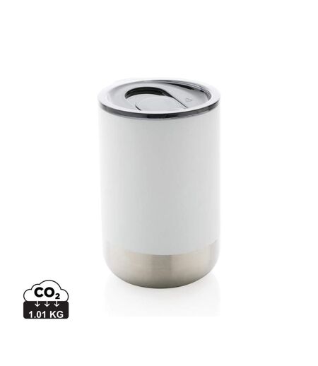Recycled stainless steel tumbler one size white XD Collection