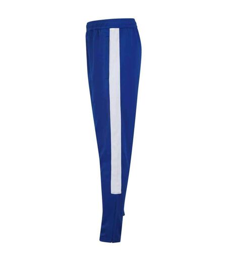 Pantalon de survêtement adulte bleu roi / blanc Finden & Hales