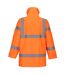 Portwest Mens Rain Hi-Vis Safety Jacket (Orange) - UTPW487