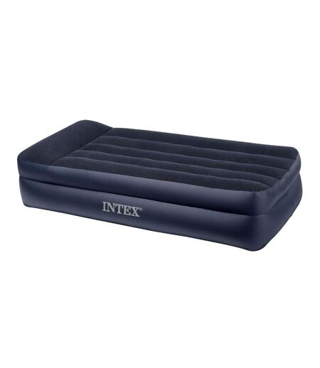 Matelas Gonflable Électrique 1 Place Fibertech Bleu