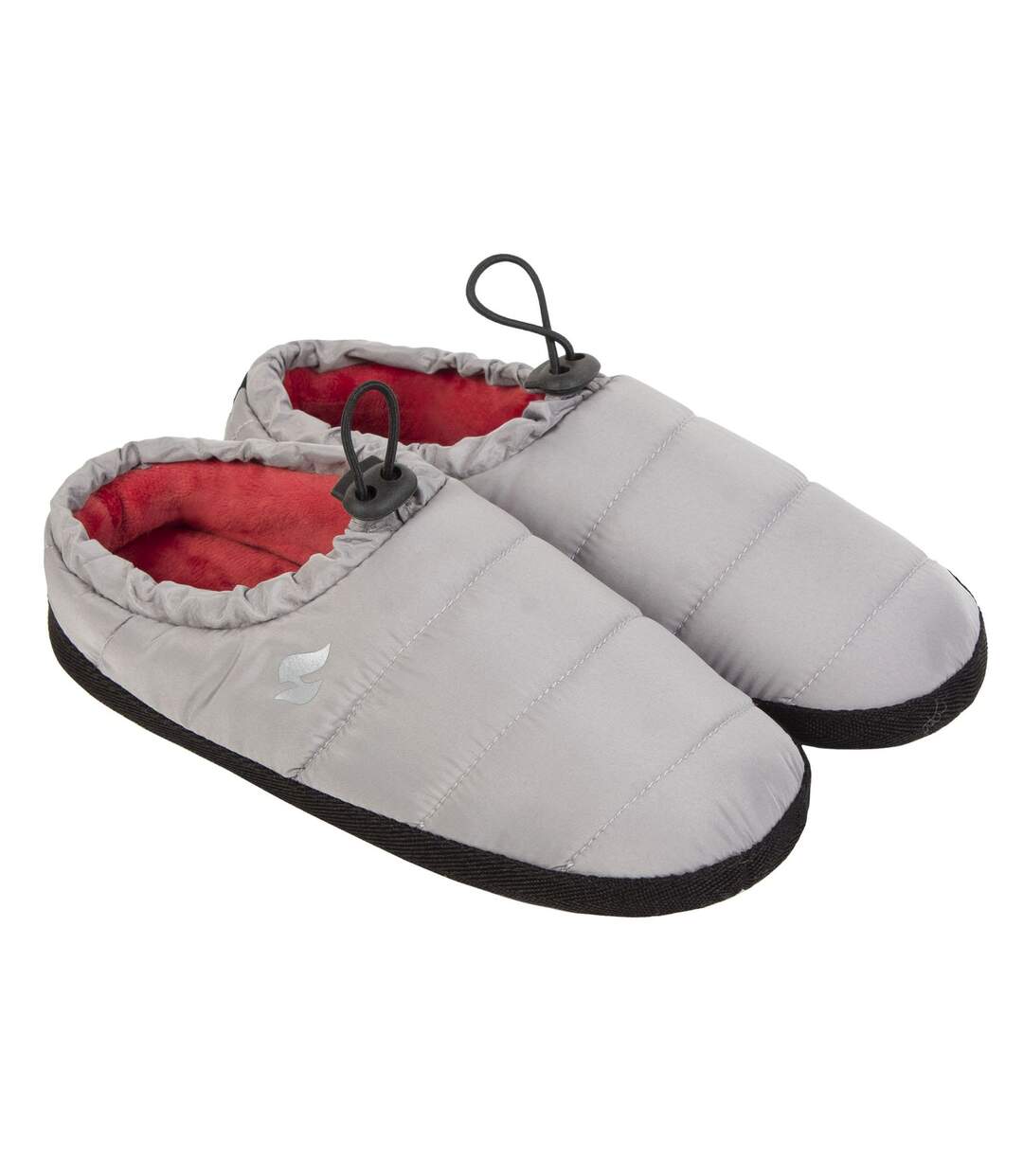Mens Warm Comfy Drawstring Slippers-1