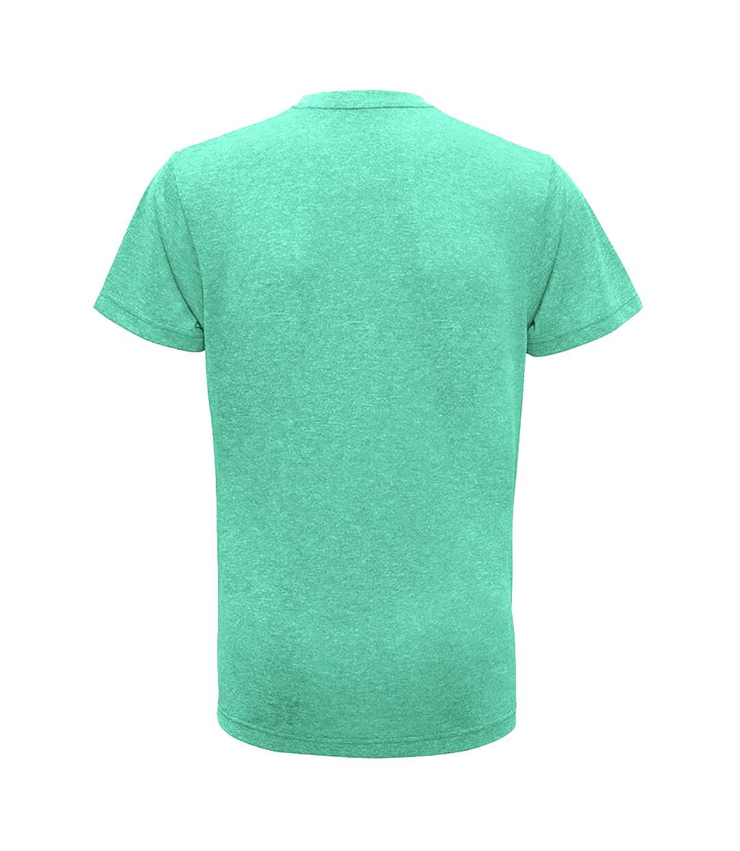 T-shirt de fitness à manches courtes homme vert chiné Tri Dri