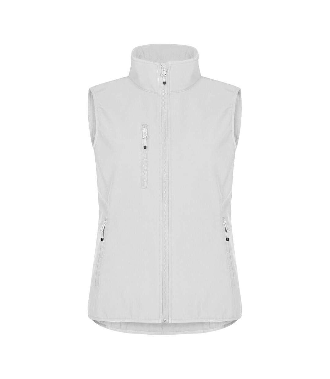 Veste Sans Manches Classic Femme Blanc Clique-1