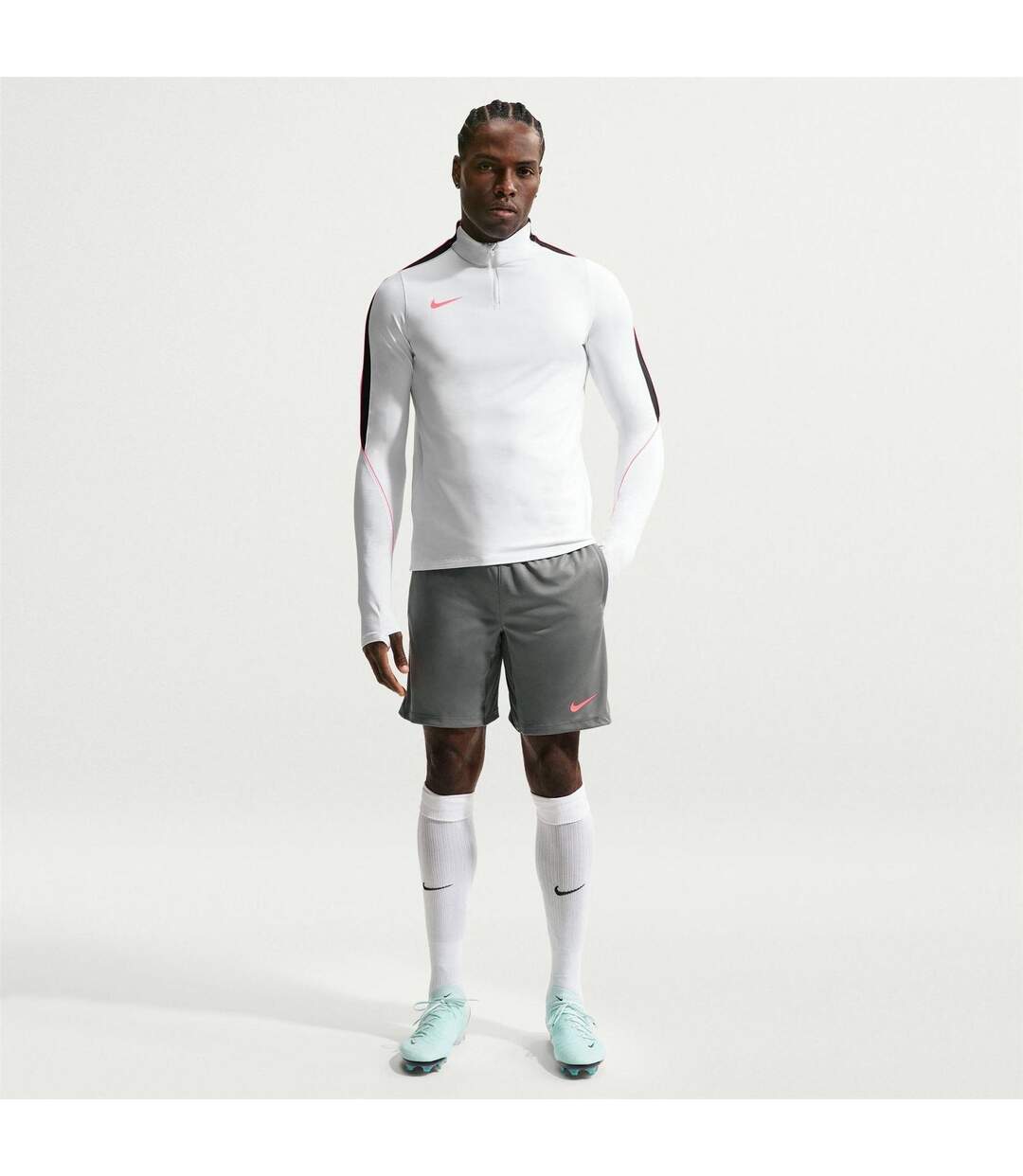 Mens Strike Football Shorts Grey Nike-3