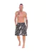 Shorts De Détente Motif/style Camouflage Homme Vert Noir Keanu-1