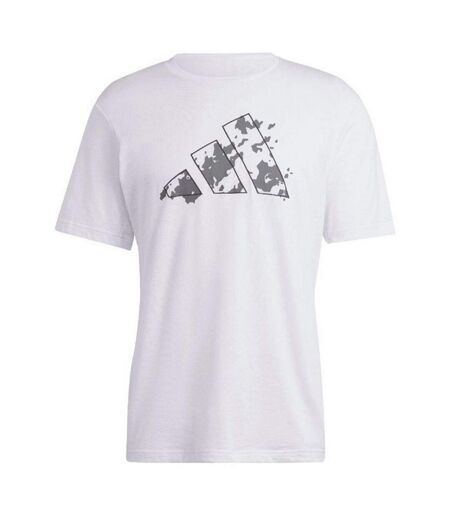T-shirt Style Graphique Train Essentials Seasonal Homme Blanc Adidas