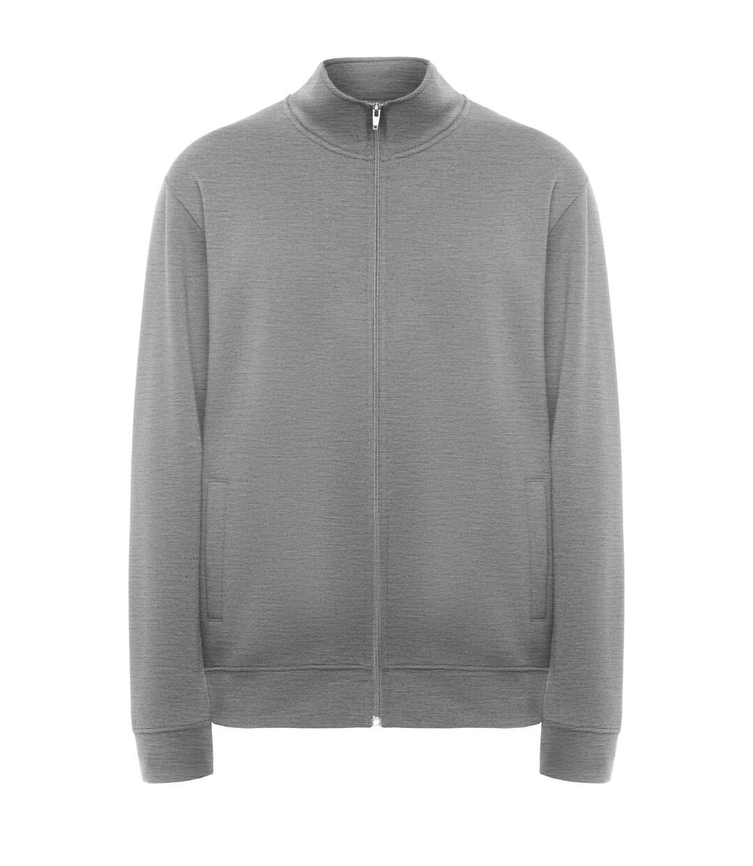 Veste De Survêtement Ulan Adulte Gris Chiné Roly-1