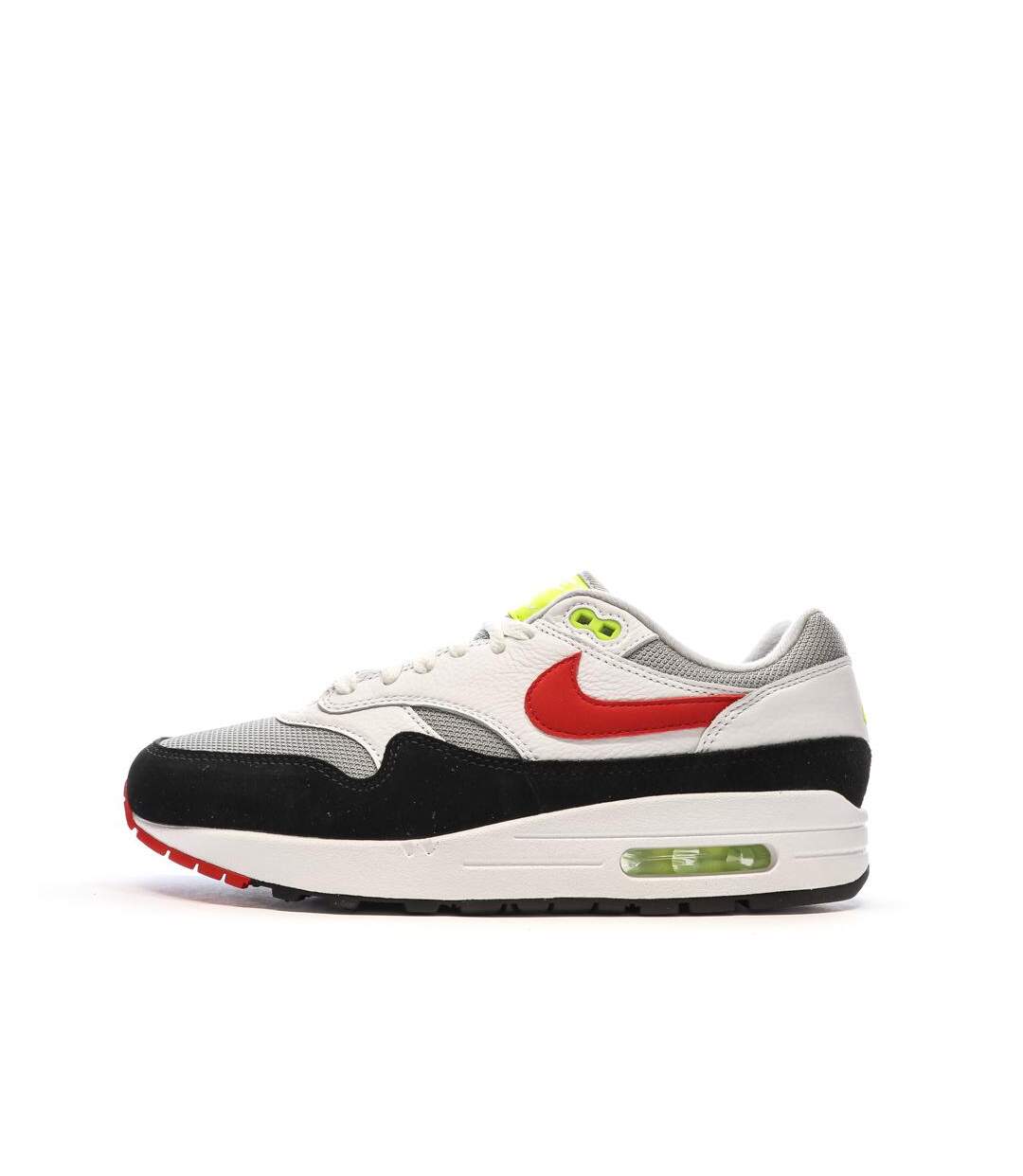 Baskets blanches/grises/noires/rouges homme nike air max 1-1