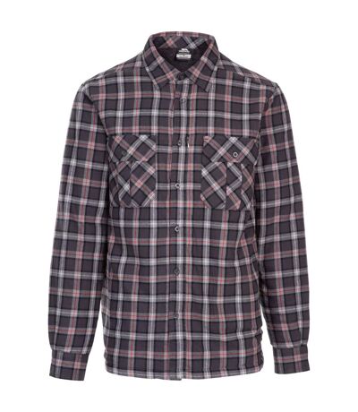 Mens Rapeseed Check Shirt Dark Grey Trespass