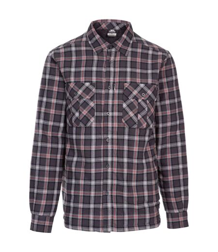 Mens Rapeseed Check Shirt Dark Grey Trespass
