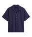 Mens Patterned Relaxed Fit Shirt Navy Ted Baker-2