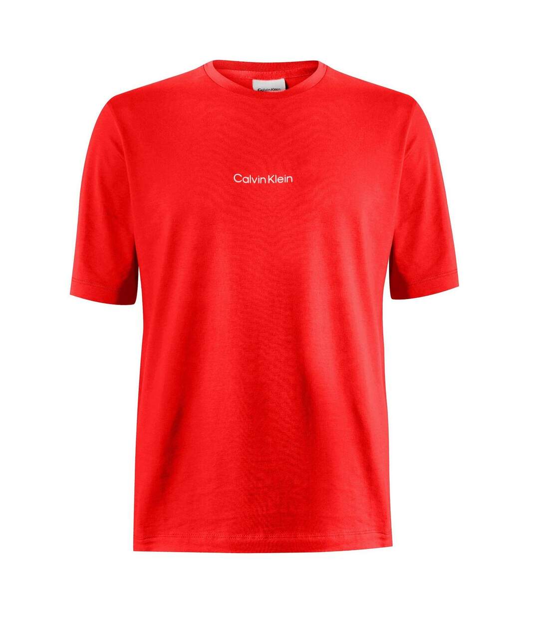 T-shirt Homme Rouge Calvin Klein-2