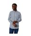 Mens graph checked long-sleeved shirt white Maine