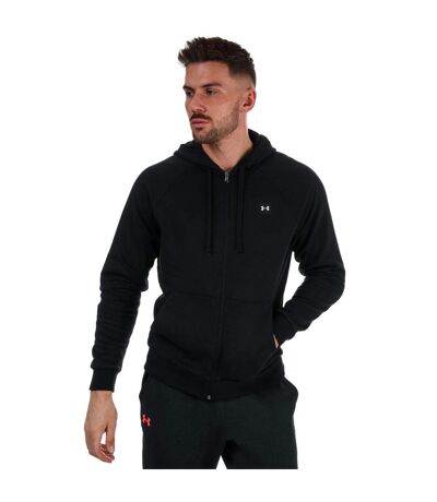 Veste à capuche rival homme noir Under Armour
