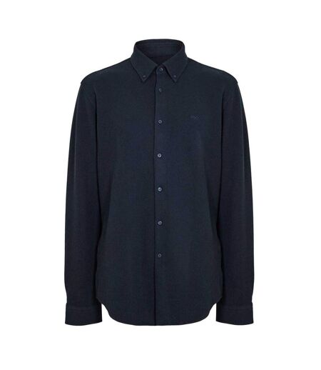 Chemise Motif/style Logo Brodé Homme Bleu Boss