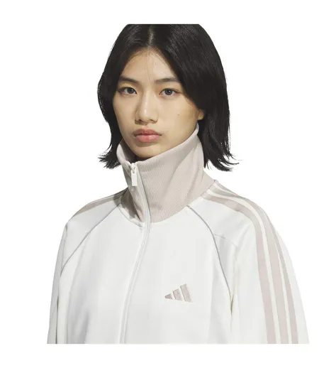Mens Relaxed Fit Track Top Off White Adidas