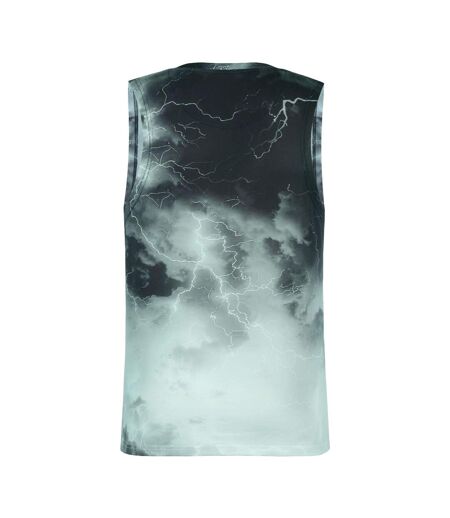 Débardeur Motif/style Éclair Sub Homme Foncé Firetrap