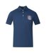 Polo Motif Logo Aldis London Adulte Bleu Marine Aquascutum-1
