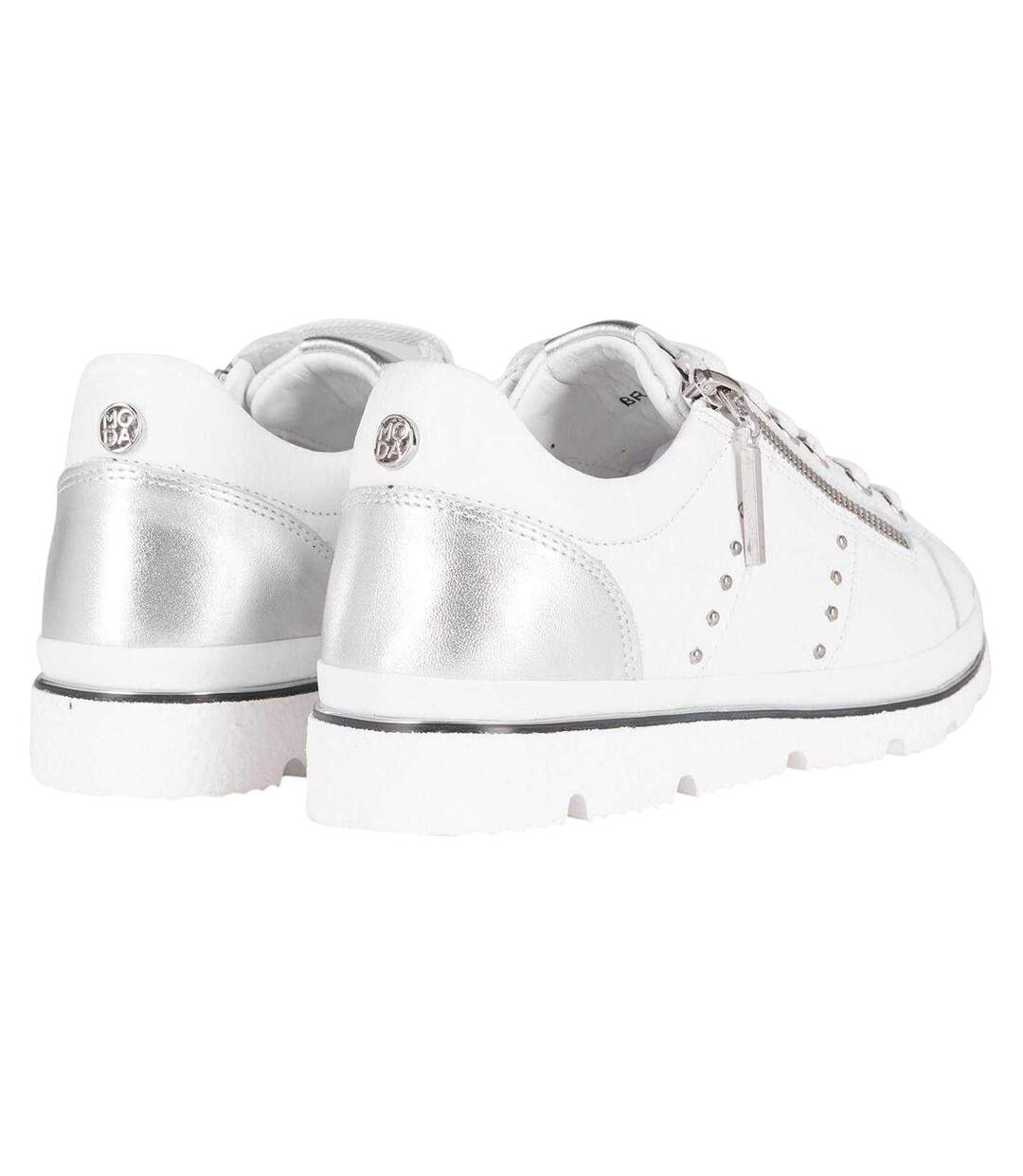 Baskets Brasina Femme Blanc Moda In Pelle-2