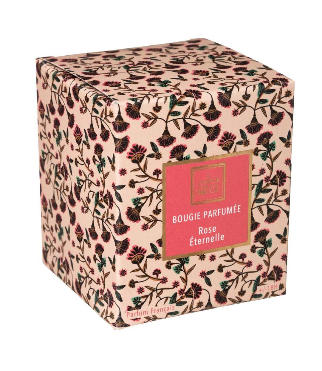 Bougie Parfumée en Verre Neda 8cm Rose Éternelle-2