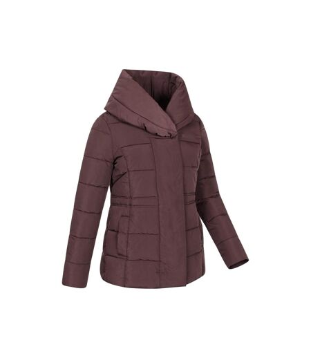 Mens Olive Padded Jacket Brown Mountain Warehouse