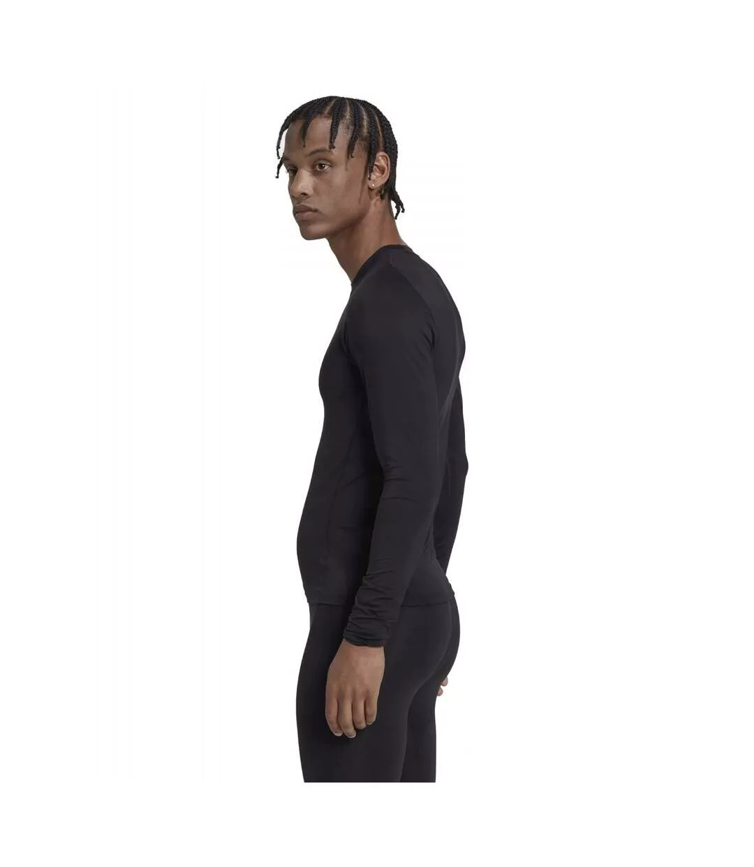 T-shirt Manches Longues Techfit Homme Noir Adidas-3