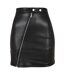 Jupe Motif/style Motard Femme Noir Urban Classics-1